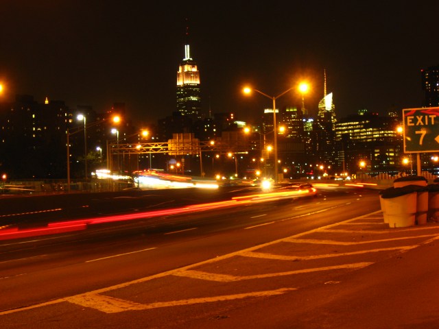 Empire State Building bei Nacht