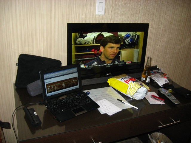 Blog, Fernsehen, Chips und Bier