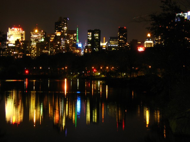 Midtown Manhattan vom Central Park aus fotografiert