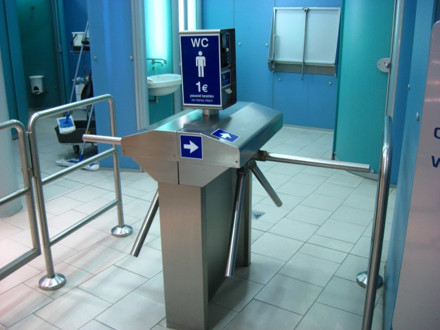 WC Drehkreuz, Friedrichstraße