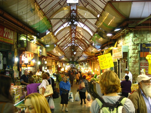 Der Markt in Neu-Jerusalem
