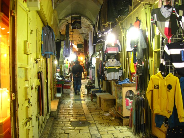 Typische Gasse im muslimischen Viertel