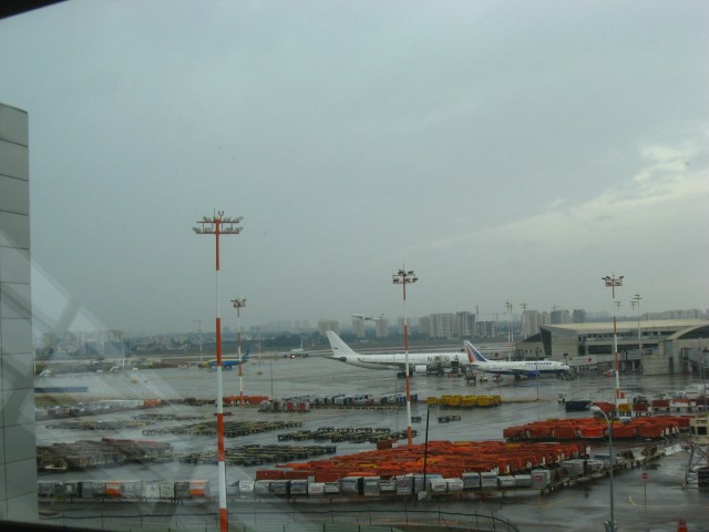 Terminal 3, Ausblick aufs Vorfeld