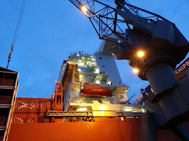 Deckshaus der "Santa Clara"