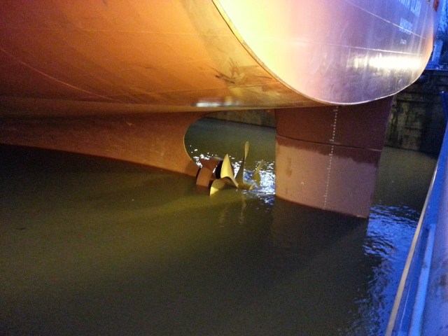 Heck der "Santa Clara"