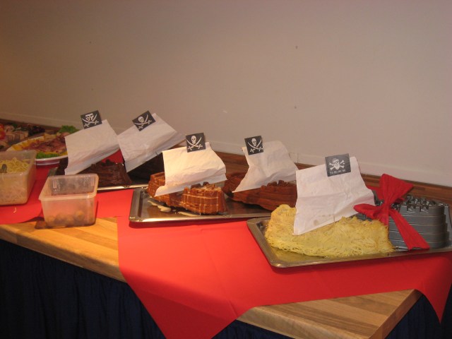 Die leckere Piratenflotte