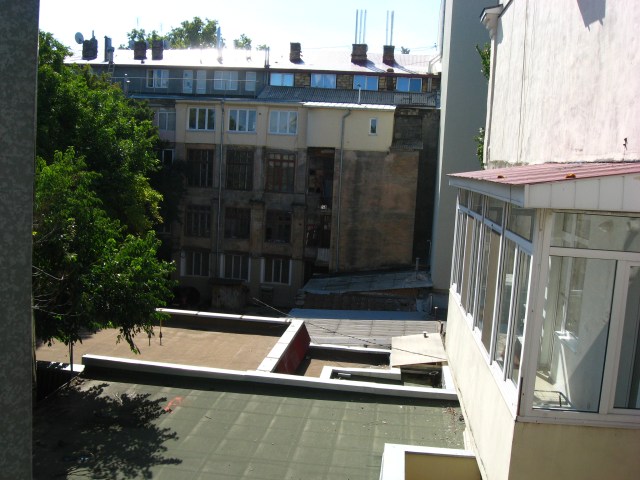 Blick aus meinem Hotelfenster