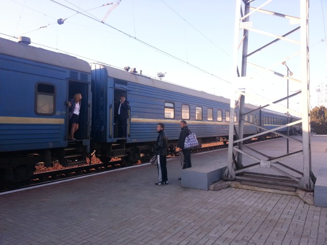 Umsteigen in Dschankoij