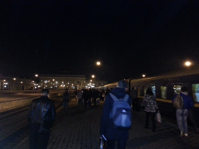 Ankunft 04.50 Uhr in Odessa