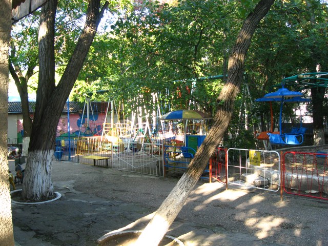 Rummelplatz ohne Rummel