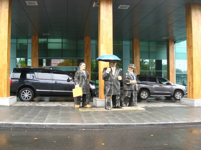 Die Typen an der Mall