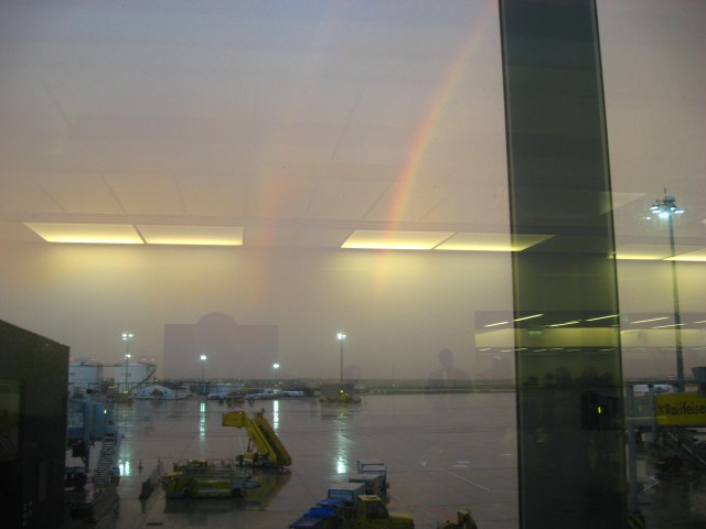Regenbogen in Frankfurt