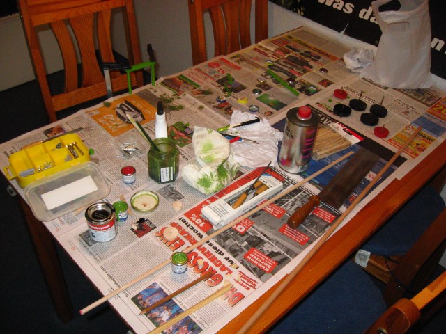 Anfang Kitebuggy basteln