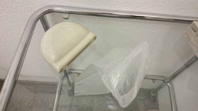 Bleischutz für die Genitalien