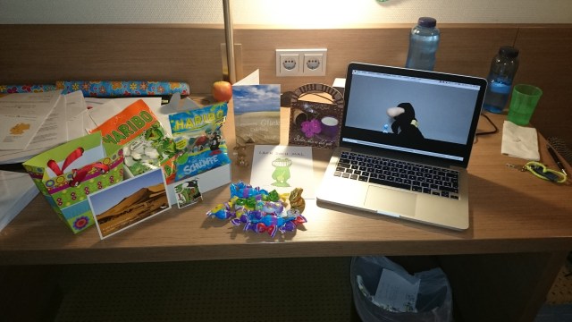 Viele schöne Sachen in der Post