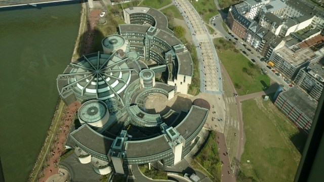 NRW-Landtag von oben