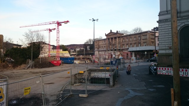 Baustelle Hauptbahnhof Wuppertal