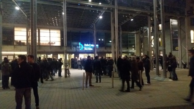 Vor dem RuhrCongress in Bochum
