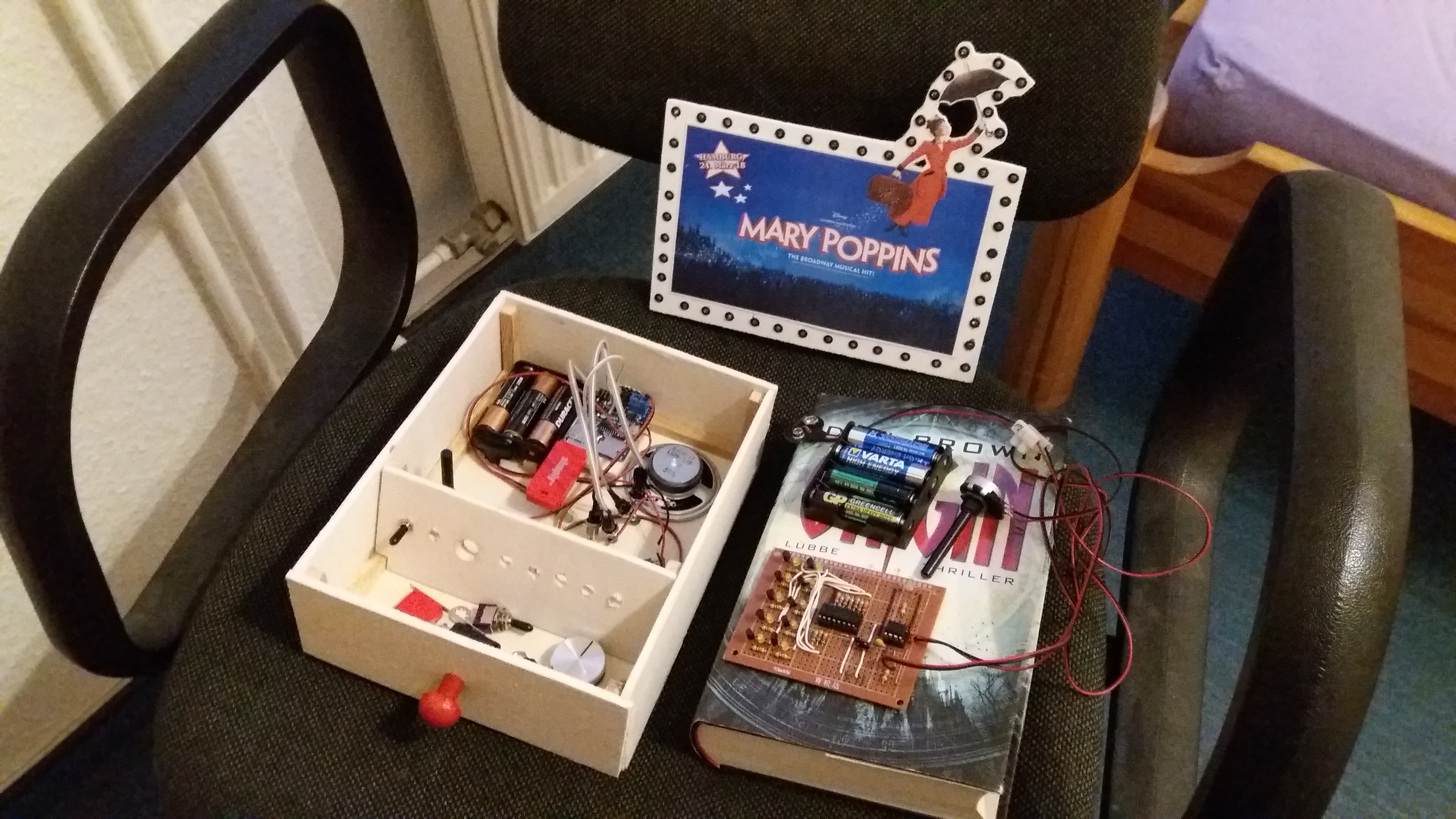 Zwischenstand: Schublade und Billboard