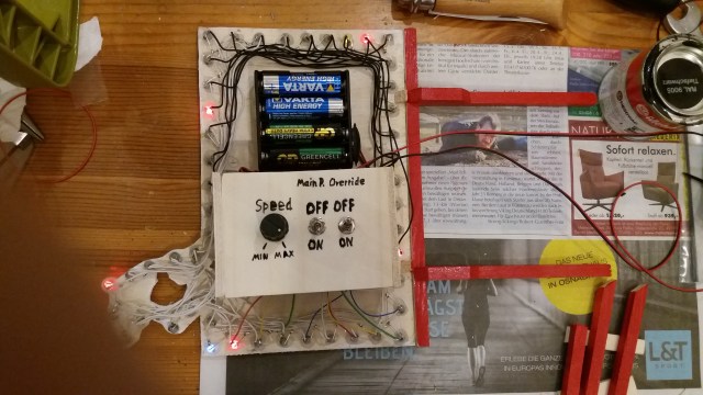 Bedienpanel Beleuchtung