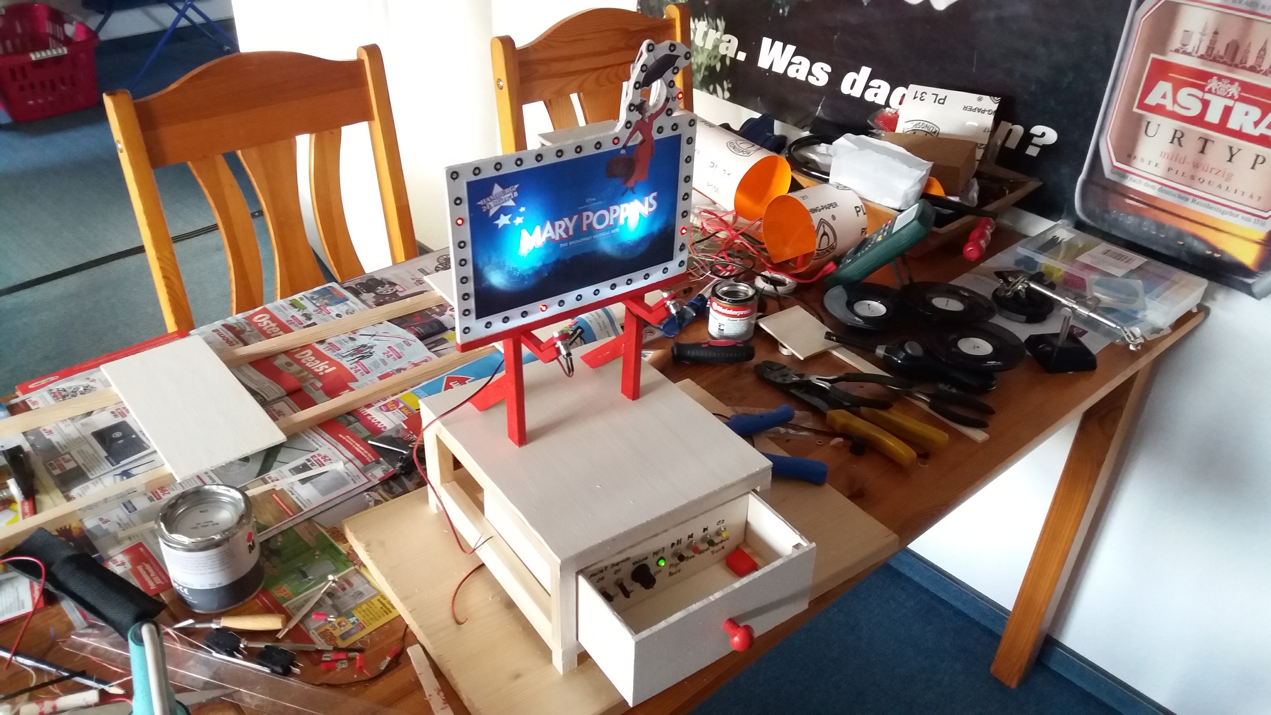 Mary Poppins Box schon fast fertig